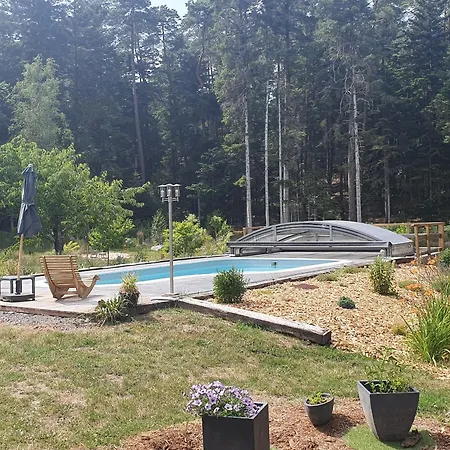 Paisible Avec Piscine, Terrasse Et Wifi En Pleine Foret Pour 4 Pers - Fr-1-589-662