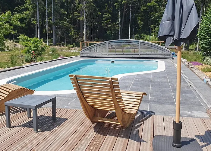 Paisible Avec Piscine, Terrasse Et Wifi En Pleine Foret Pour 4 Pers - Fr-1-589-662 Holiday home *