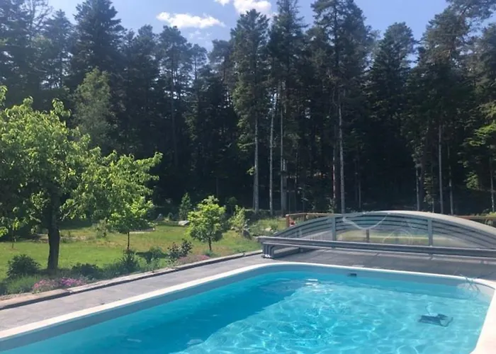 Holiday home Paisible Avec Piscine, Terrasse Et Wifi En Pleine Foret Pour 4 Pers - Fr-1-589-662 Saint-Remy (Vosges)
